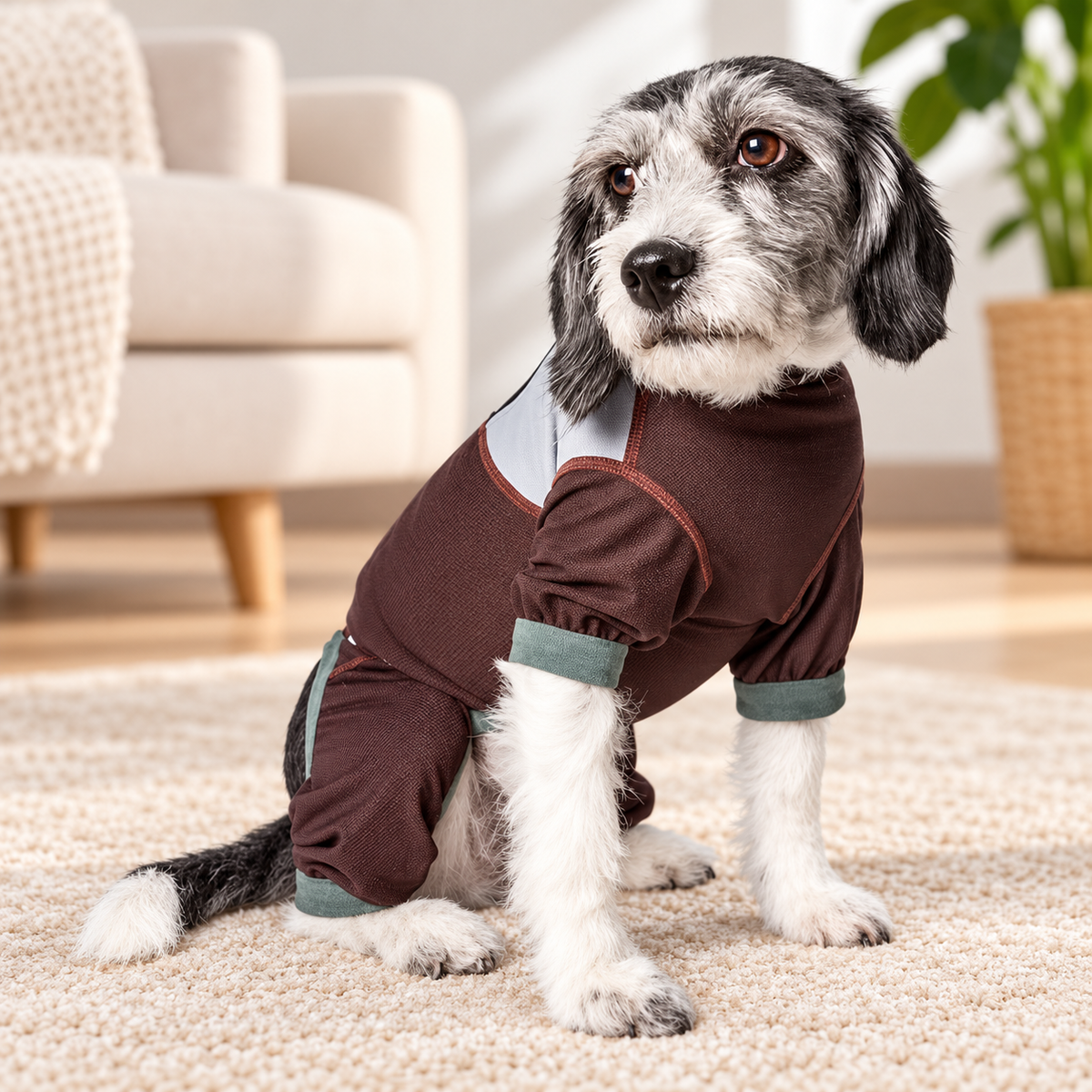 Breathable Full Body Dog Tracksuit
